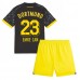 Borussia Dortmund Emre Can #23 Barnkläder Borta matchtröja till baby 2023-24 Kortärmad (+ Korta byxor) Billigt